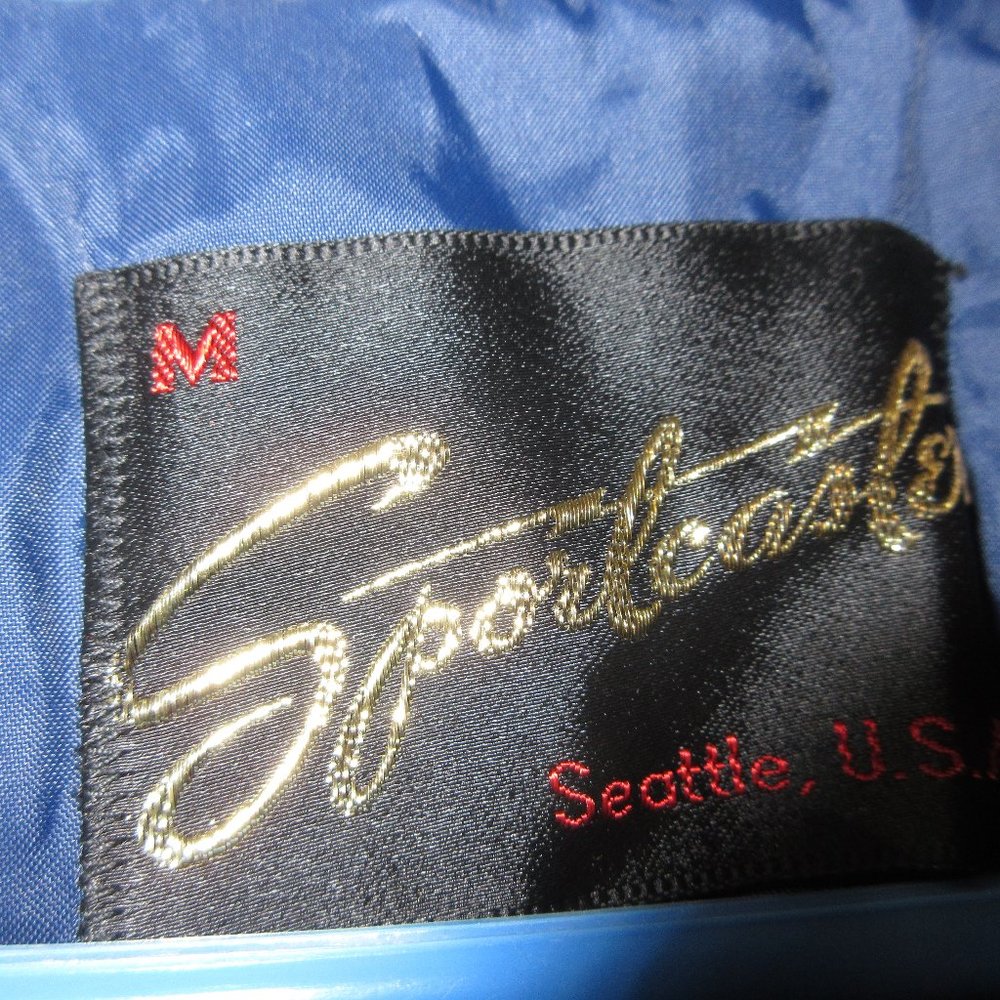 Sportcaster Lined Gray Pull-On Jacket Medium - image 2